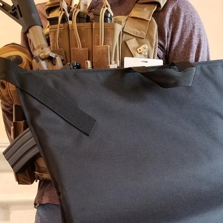 Atomic Defense NIJ IIIA Bulletproof Blanket Shield for Car and Mobile Defense