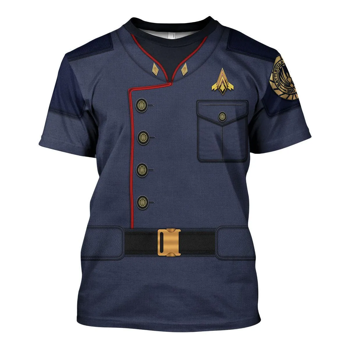 Captain Lee Apollo Adama Uniform T-shirt Hoodie Sweatpants Apparel