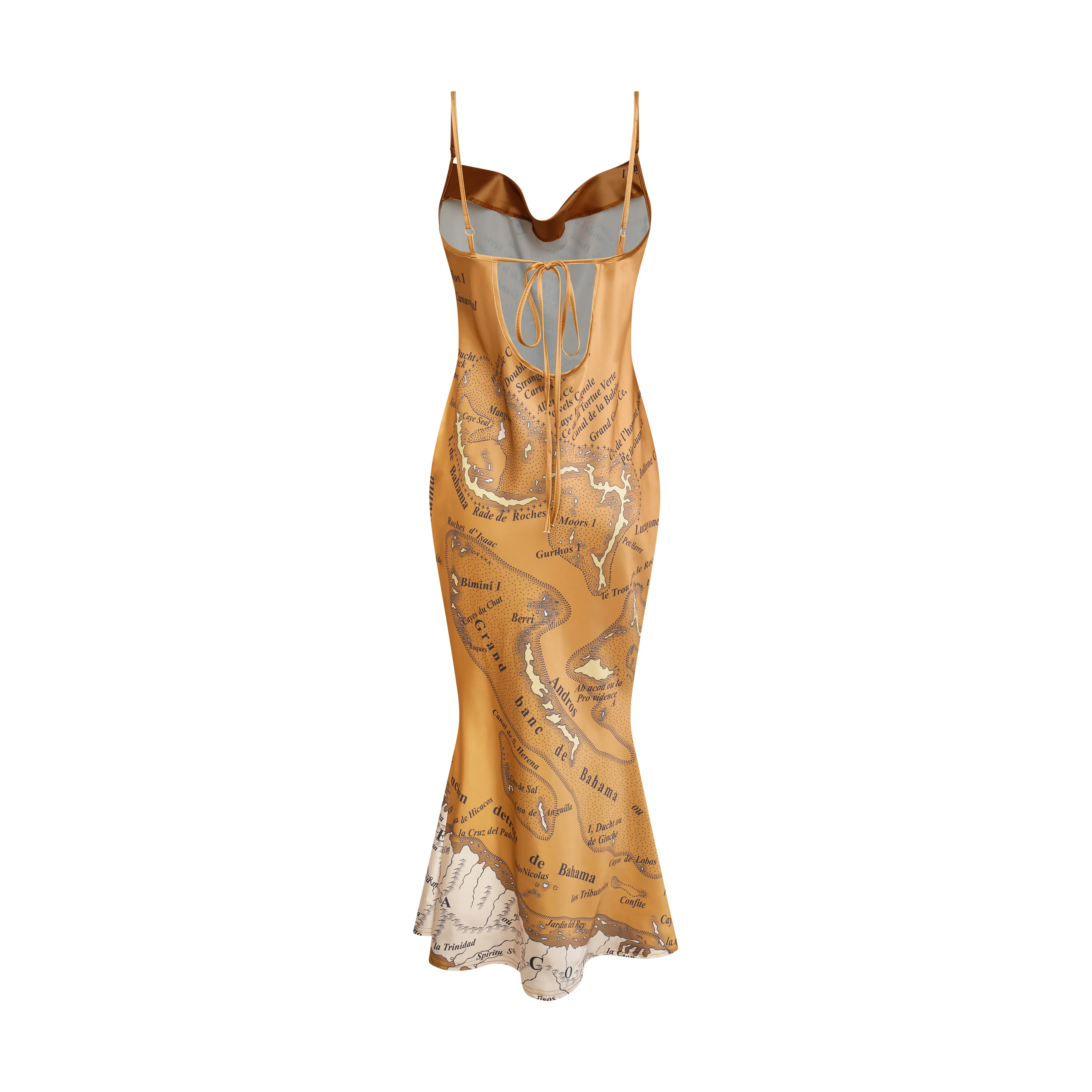 CARTE LUCAYOS DRESS-BROWN
