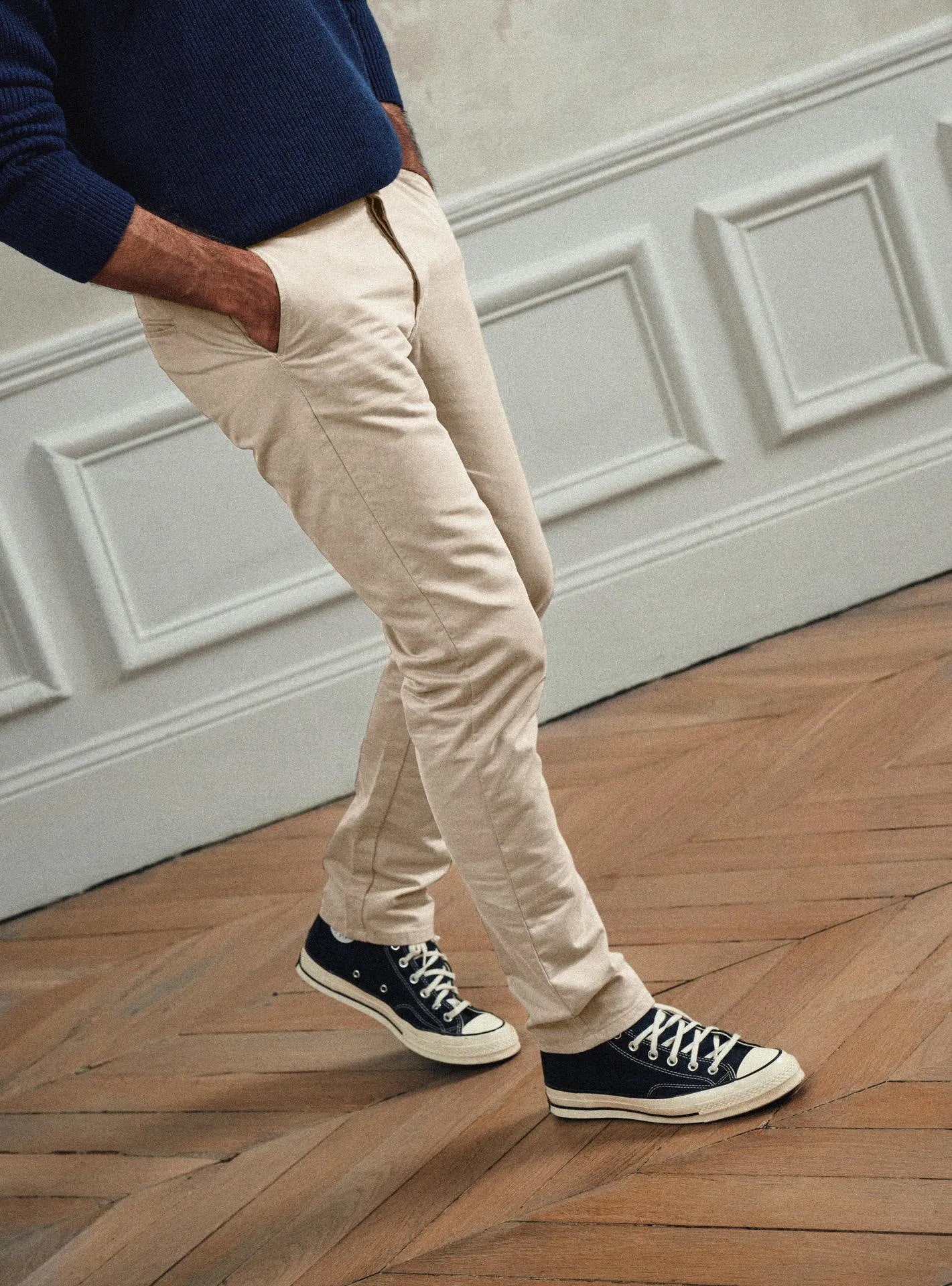 Chino Classique Paul Beige