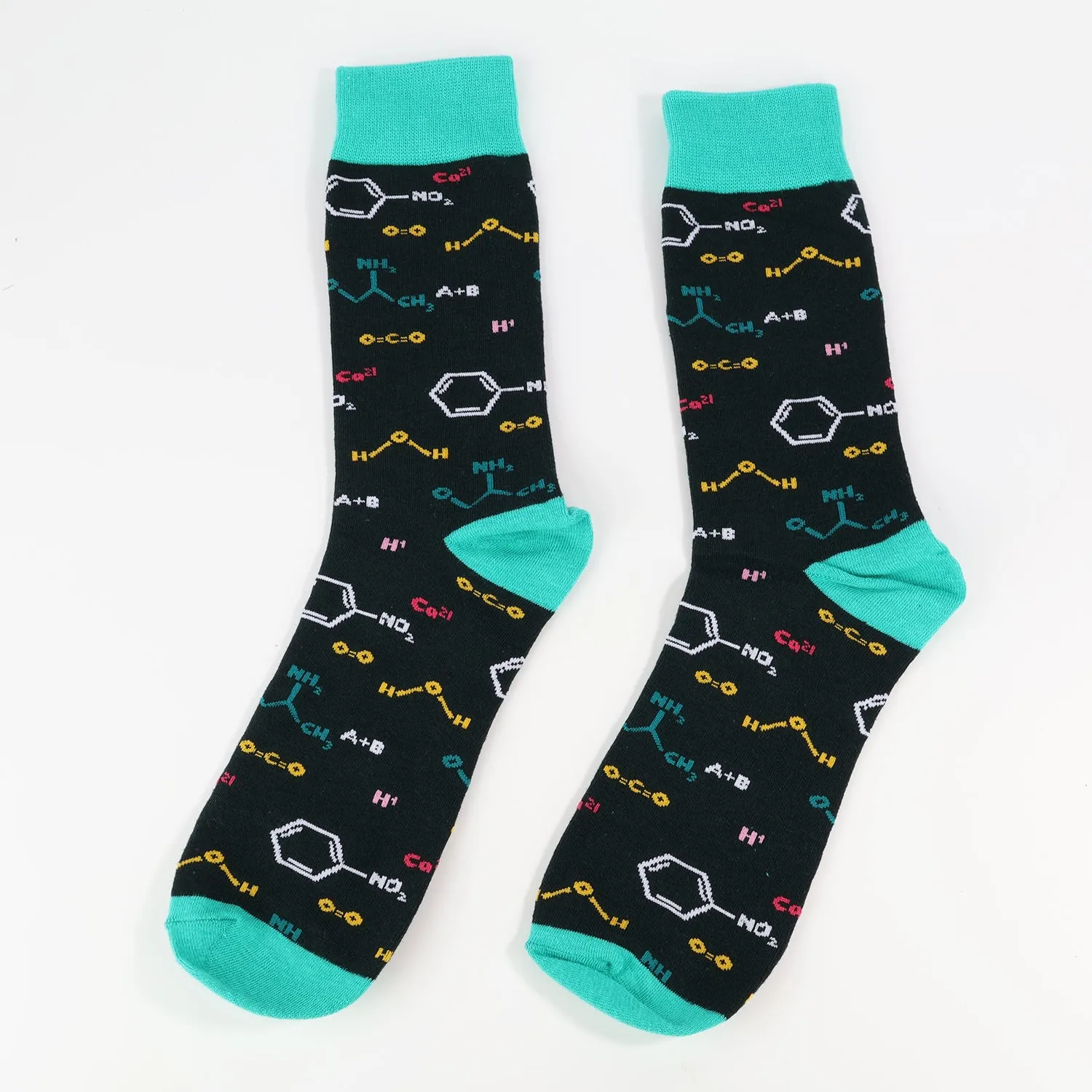Crazy Chemistry Symbol Socks