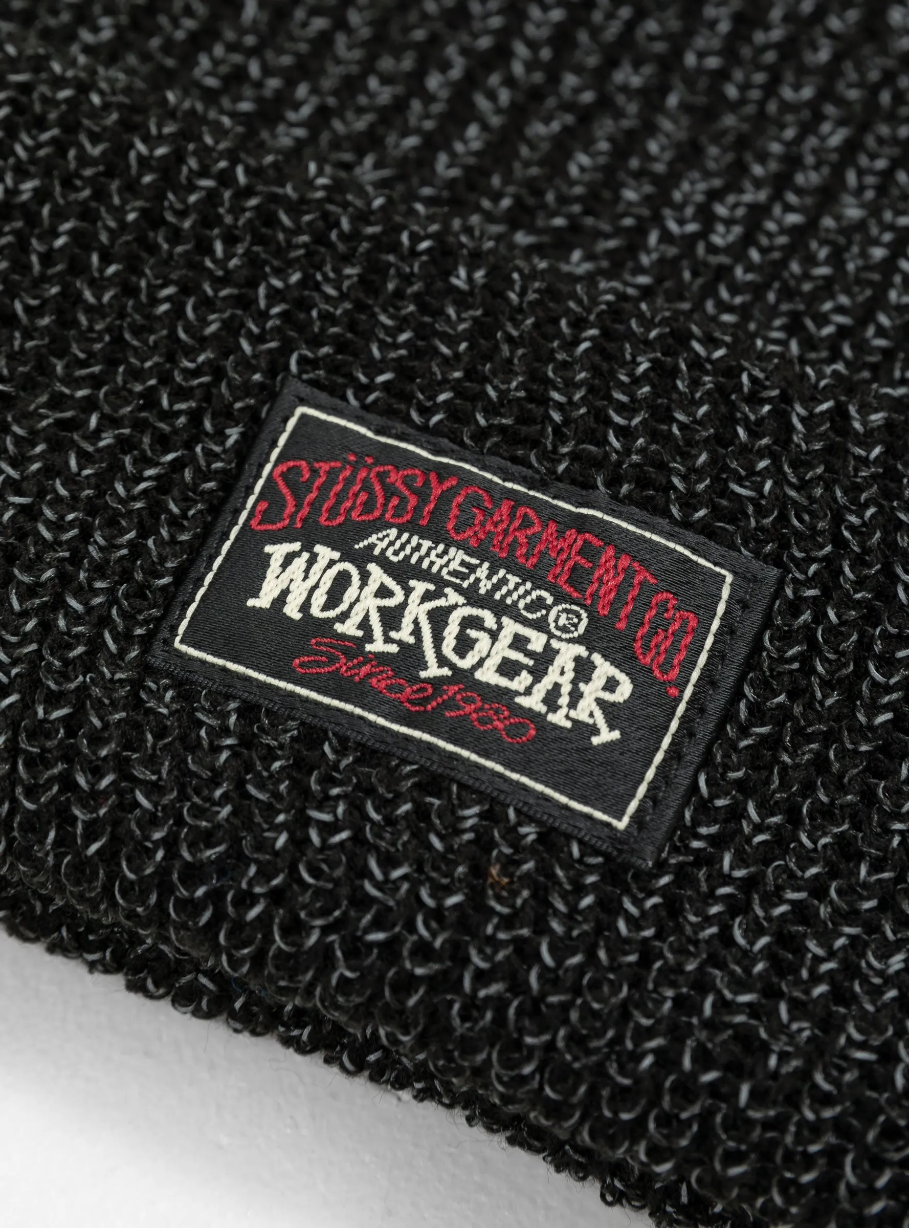 Cuff Beanie Reflective Black