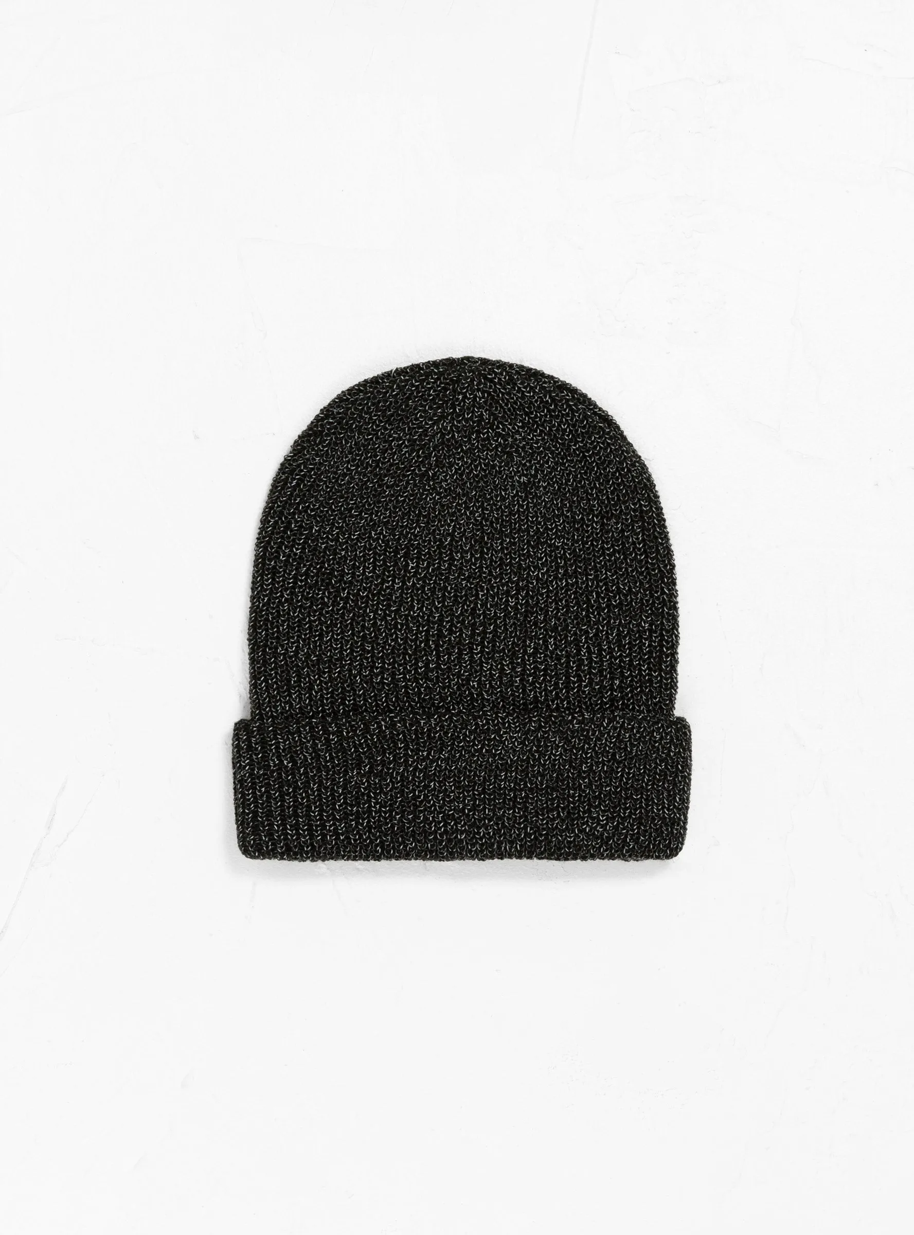 Cuff Beanie Reflective Black