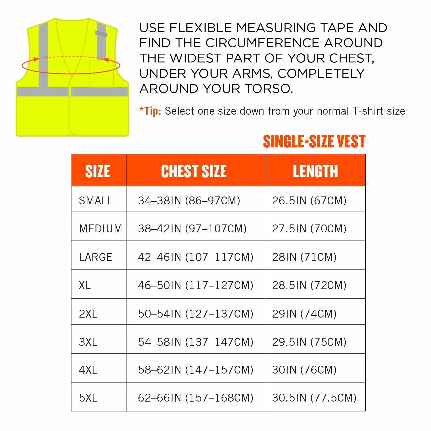 Ergodyne 24525 8210HL-S XL Lime Class 2 Economy Mesh Vest - Single Size