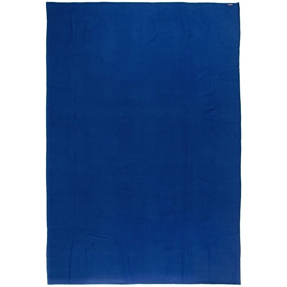 Factory Second Pure & Simple Wool Blanket - Admiral Blue