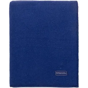Factory Second Pure & Simple Wool Blanket - Admiral Blue