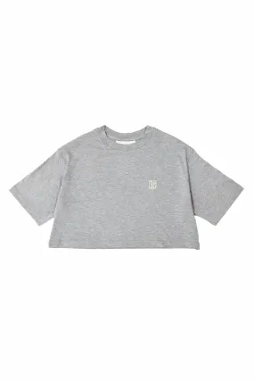G2 ESSENTIALS - Cropped Tshirt - Glacier Gray