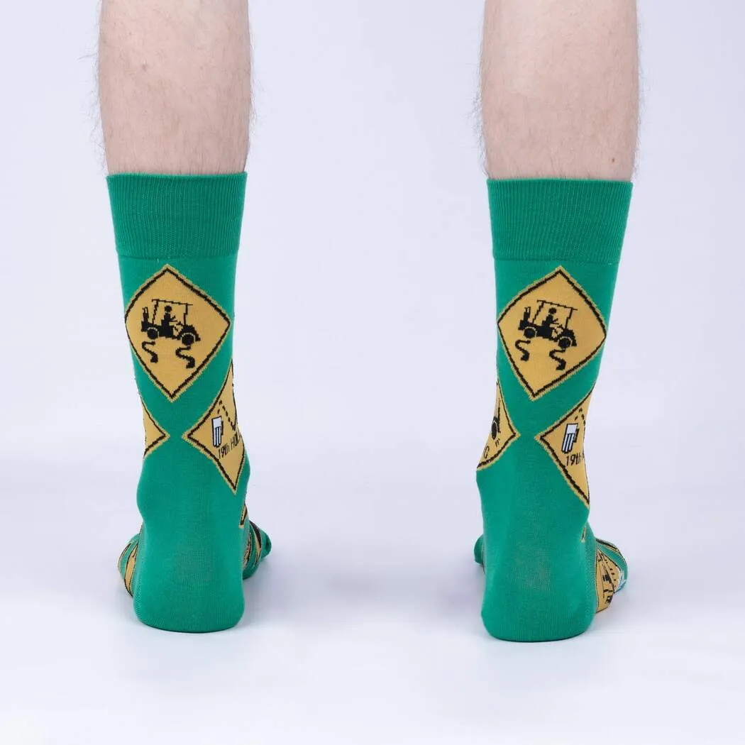 Golf Crossing Men's Crew Socks