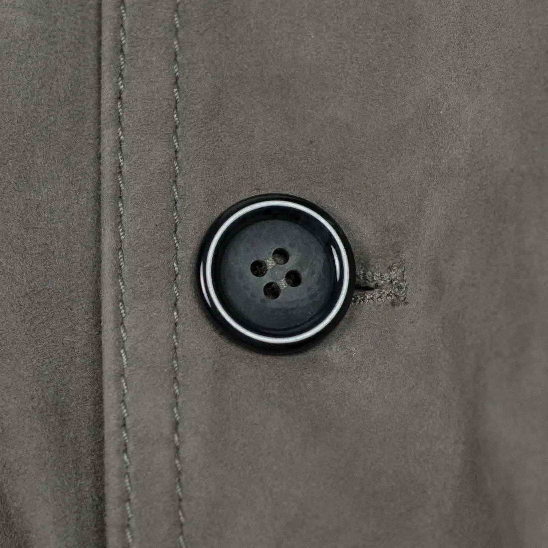 Grey suede Valstarino bomber jacket