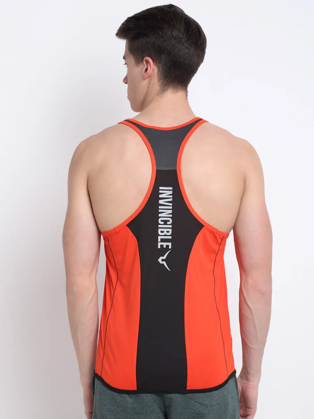 Invincible Men's Fitness Stringer Vest