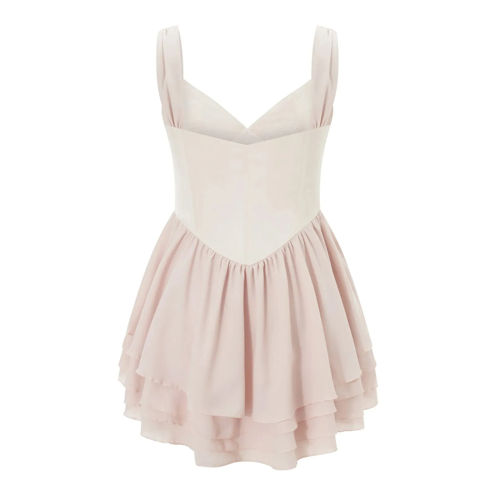 Joskaa hoco dresses Women's Summer Mini Corset Dress Sleeveless V-Neck Backless Slim Slip Dress Lolita Style Sweet Dress Club Streetwear