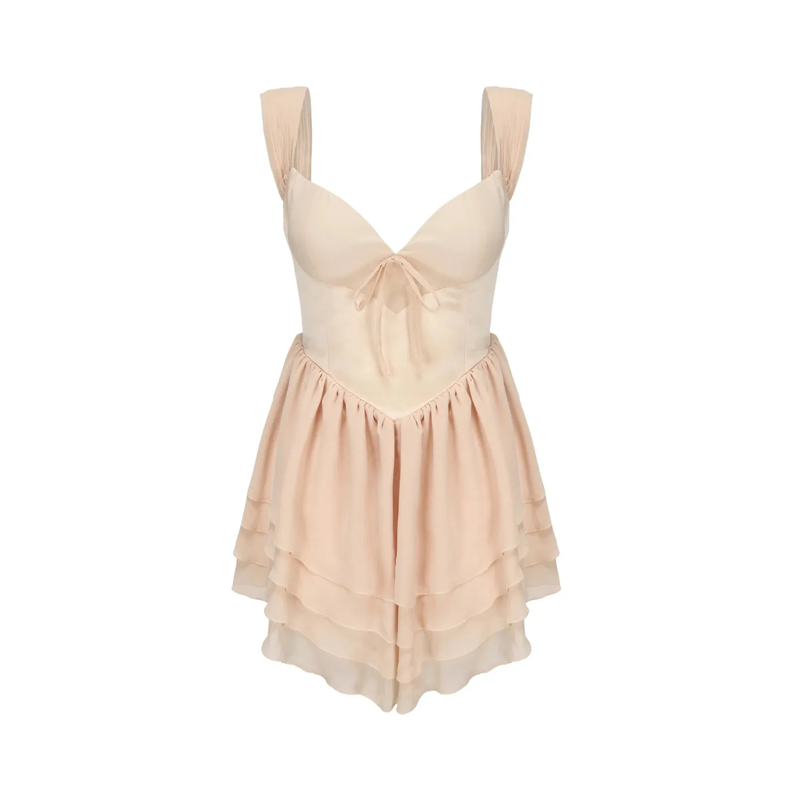 Joskaa hoco dresses Women's Summer Mini Corset Dress Sleeveless V-Neck Backless Slim Slip Dress Lolita Style Sweet Dress Club Streetwear