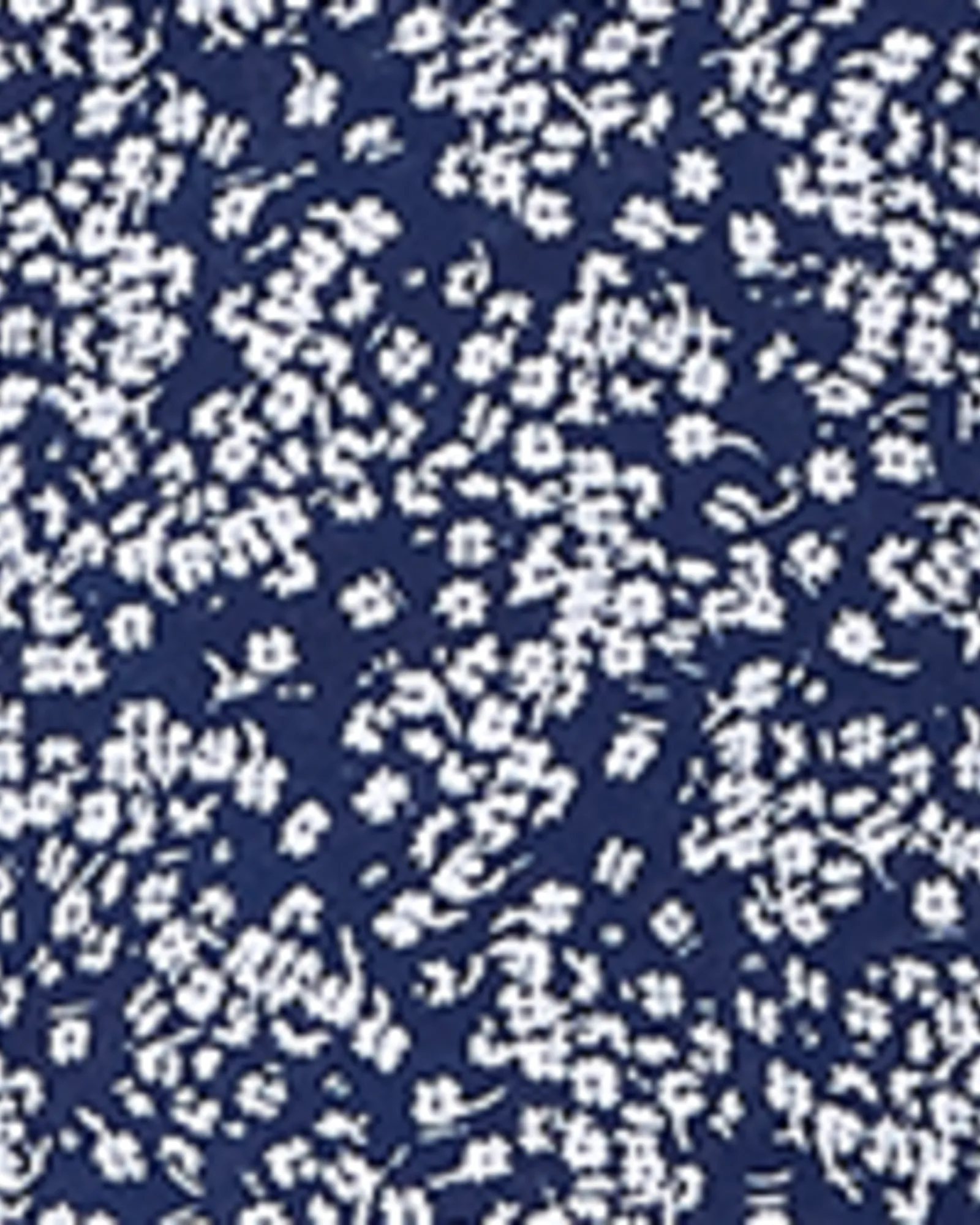 Magnolia Blouse | Navy / White