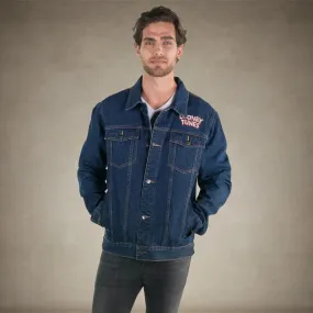Men's Looney Tunes Denim Trucker Jacket - FINAL SALE