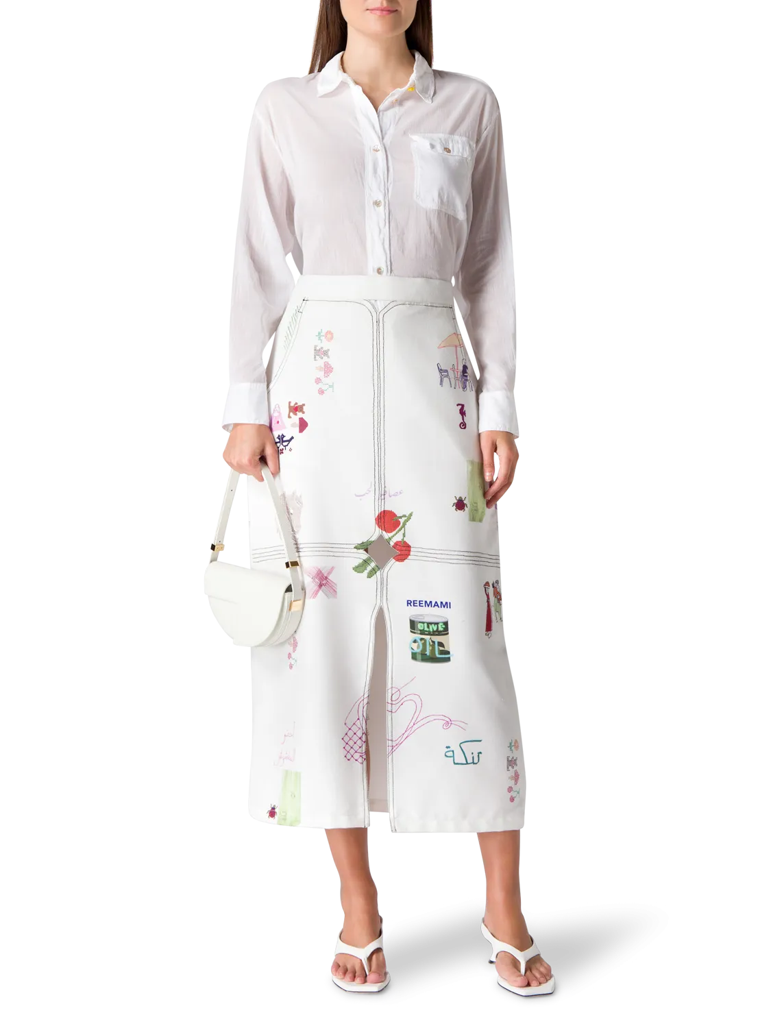 NAWALS PENCIL SKIRT