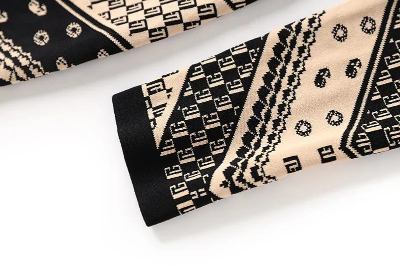 Pre Order:  Vintage Tribal Padded Midi Dress