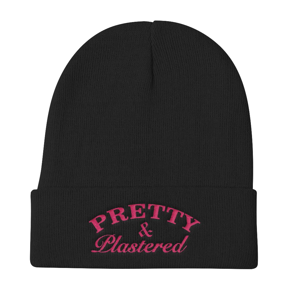 PRETTY & PLASTERED BEANIE