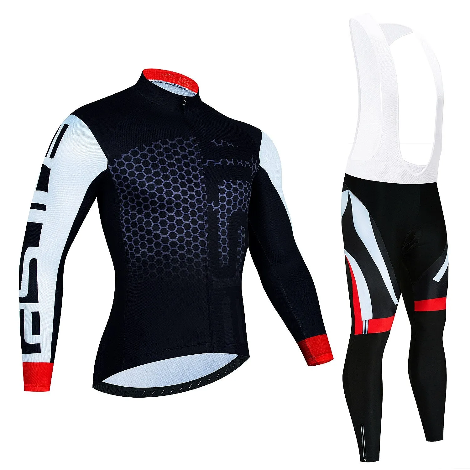 Pro Winter Thermal Fleece Cycling Jersey Set K72