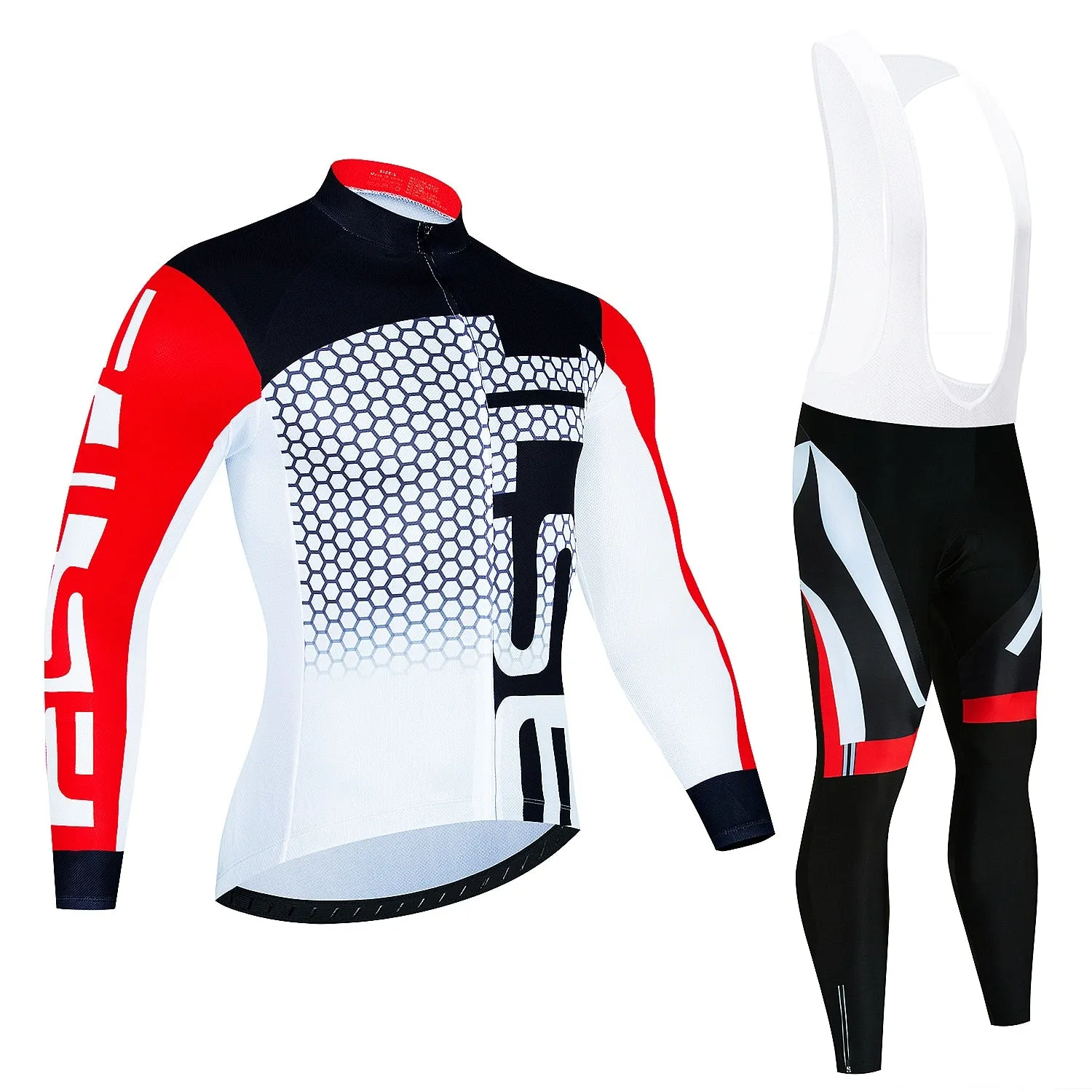 Pro Winter Thermal Fleece Cycling Jersey Set K72