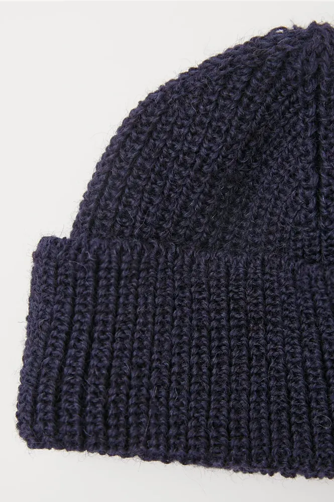 Rock   Ruby Walter Midnight Blue Wool Hat