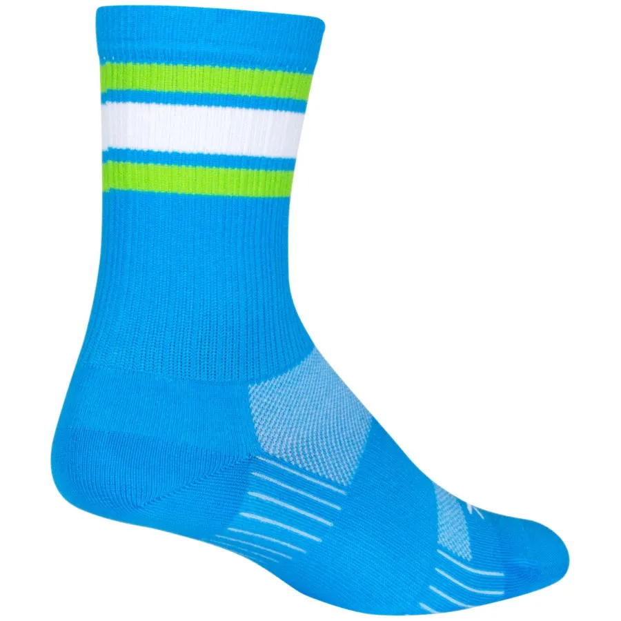 SGX Throwback Bike Socks - Blue