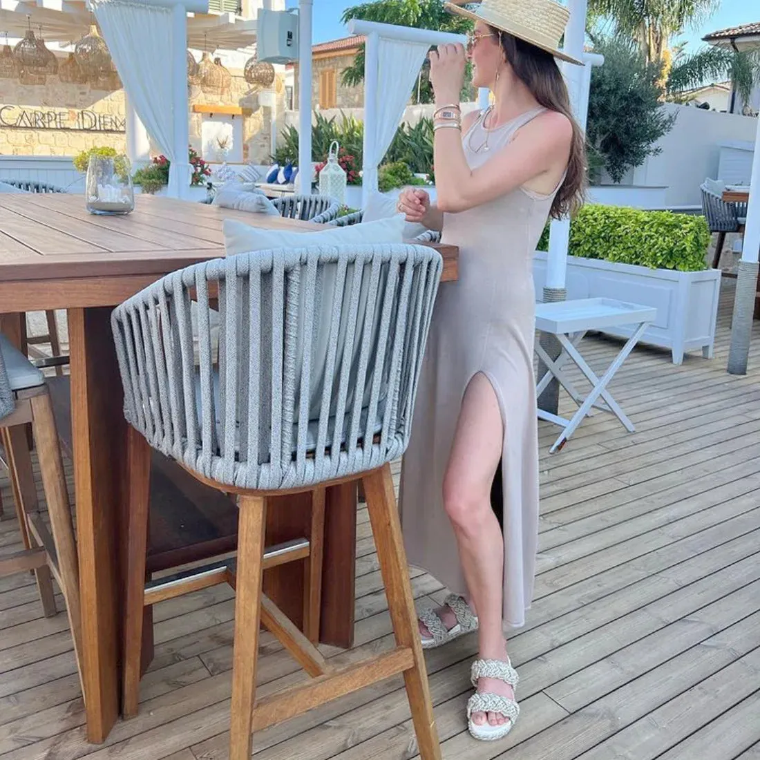TAVIMART  -  Summer Dresses Women 2024 Sexy Sleeveless Bodycon Dress Streetwear Chic Solid Knitted Split Midi Dress 2000s Aesthetic Clothes