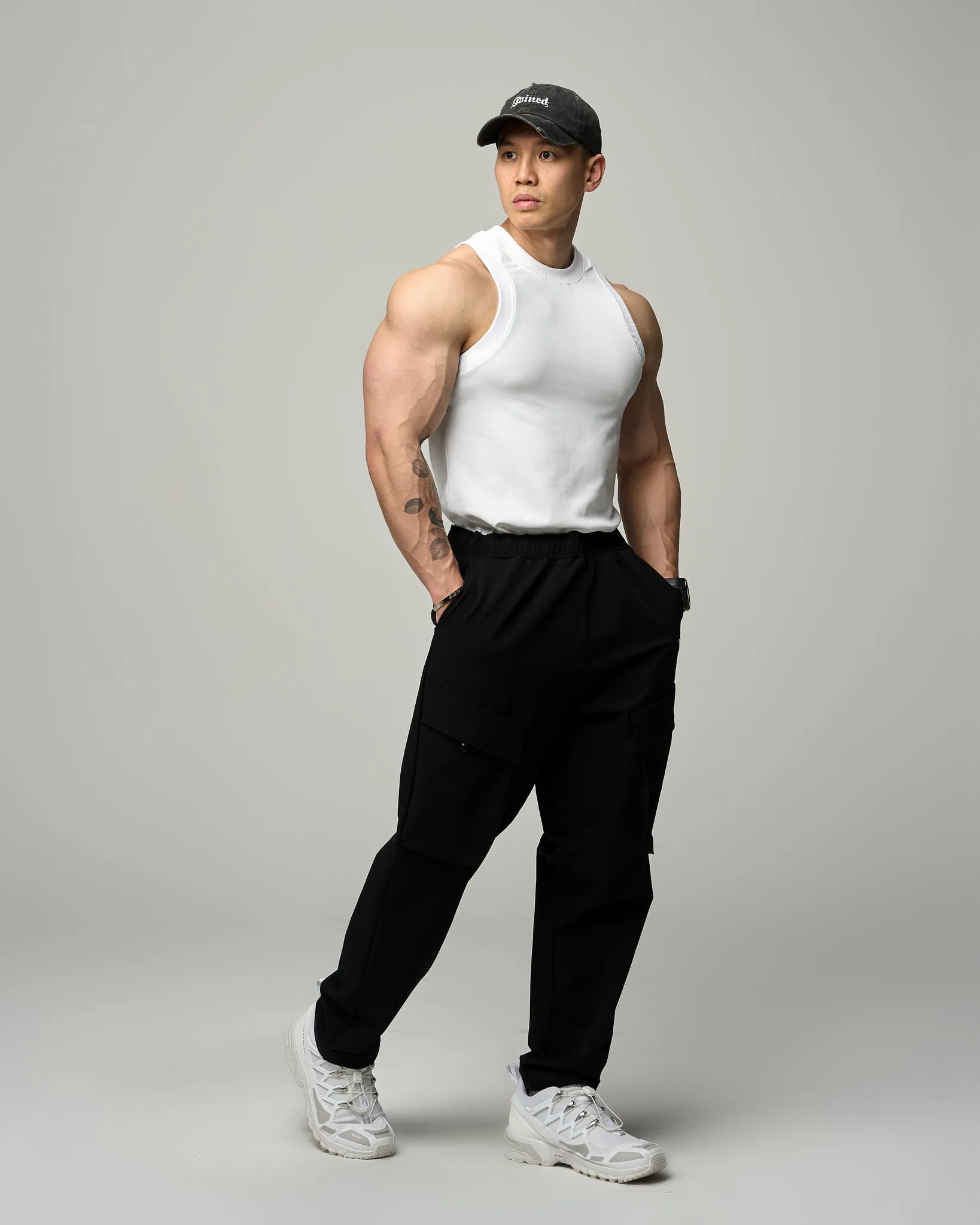 Tech Pockets Gym Cargo Pants