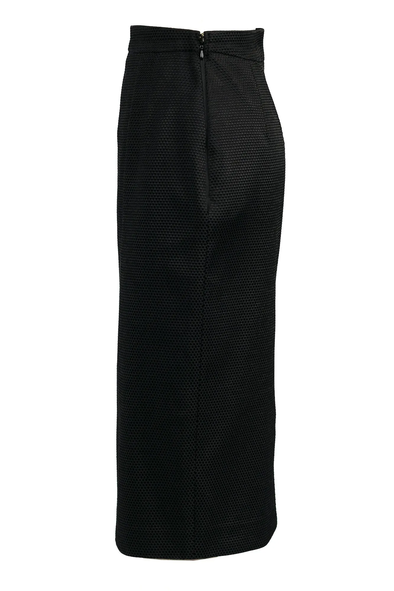 Textured High-waisted Pencil Skirt for All Seasons