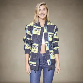 Women's Nickelodeon SpongeBob Bomber Oversized Jacket - FINAL SALE